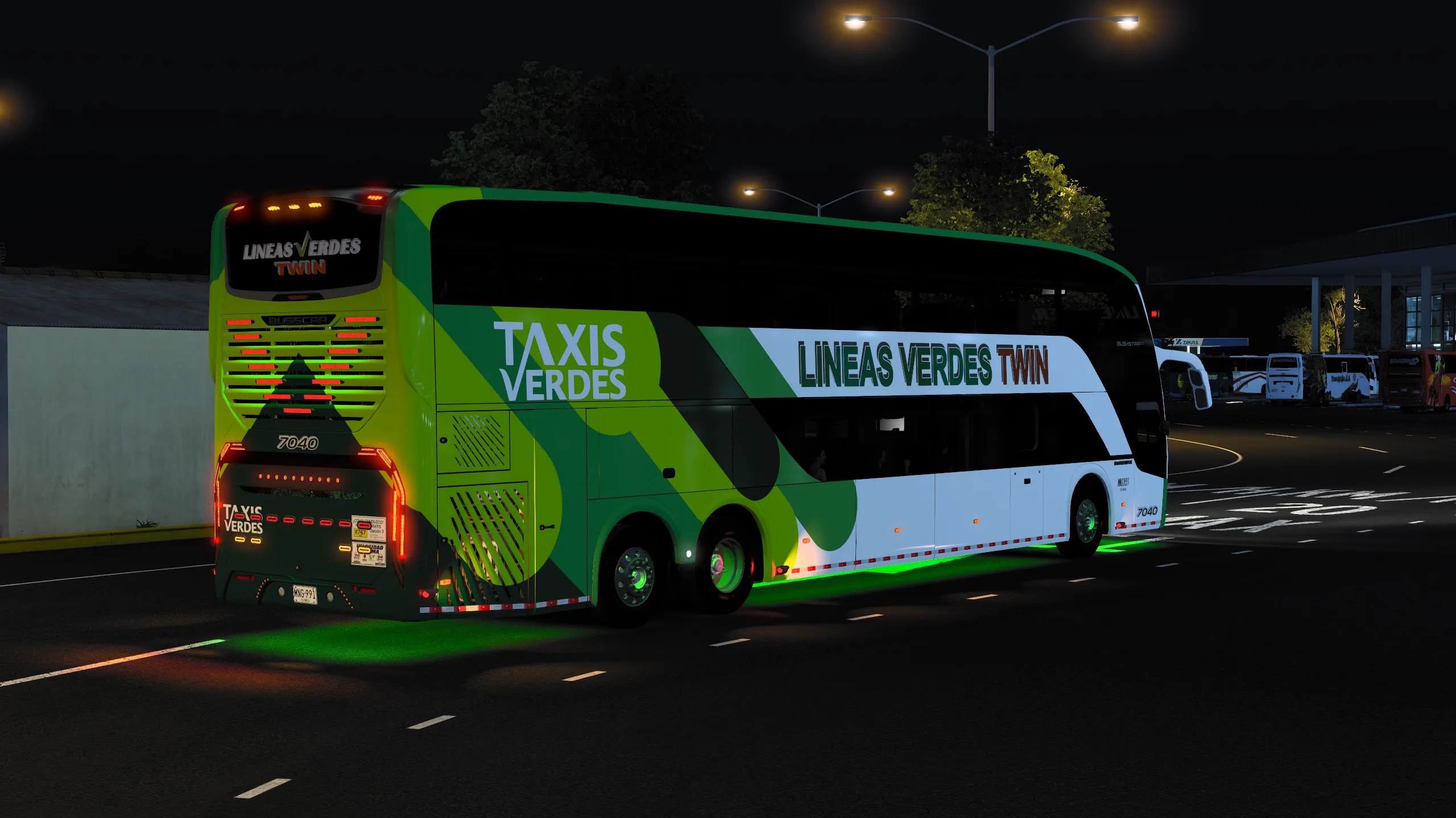 Busstar DD S2 para Colombia Real Map