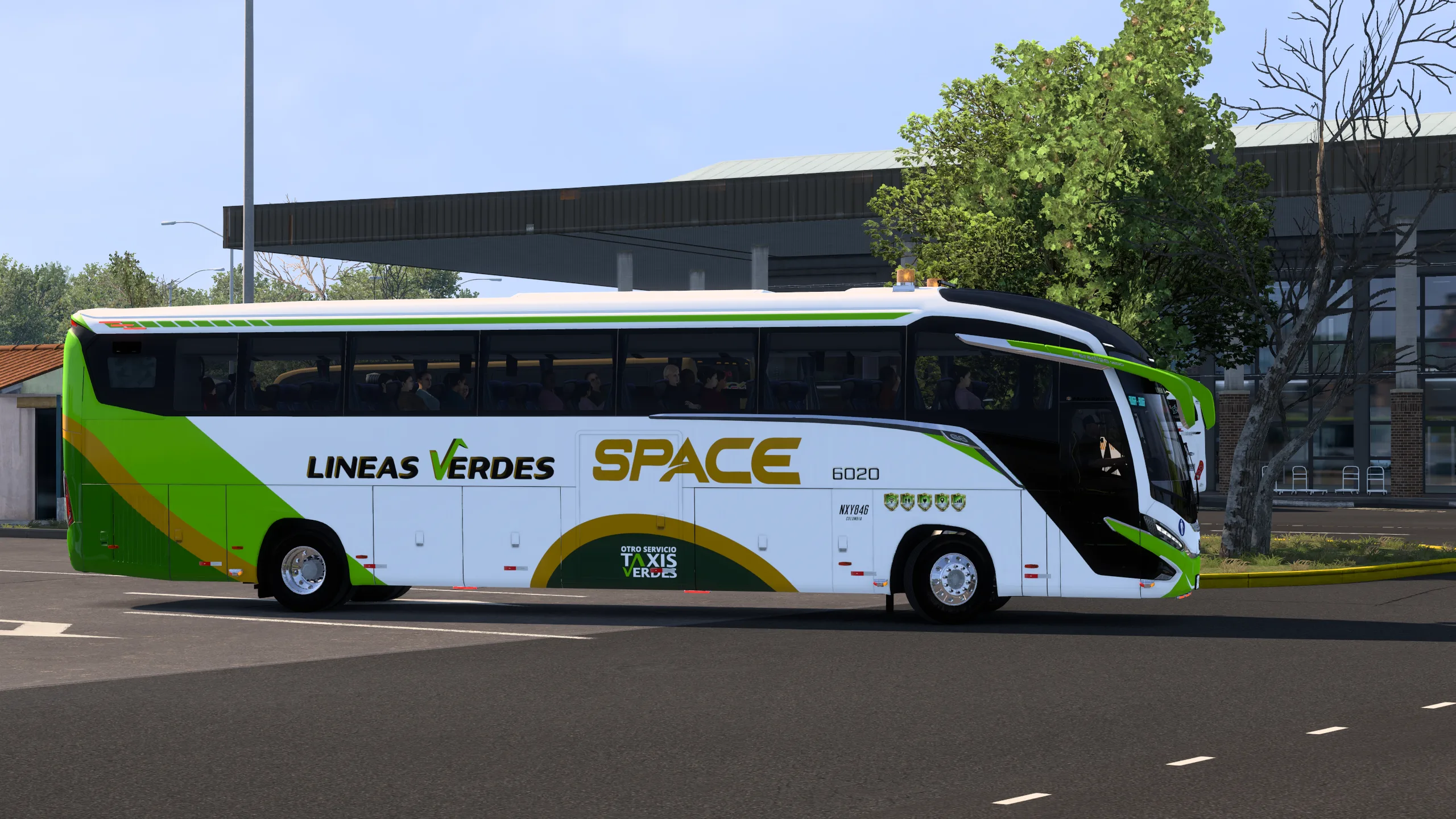 Marcopolo G8 Paradiso 1200 para Colombia Real Map